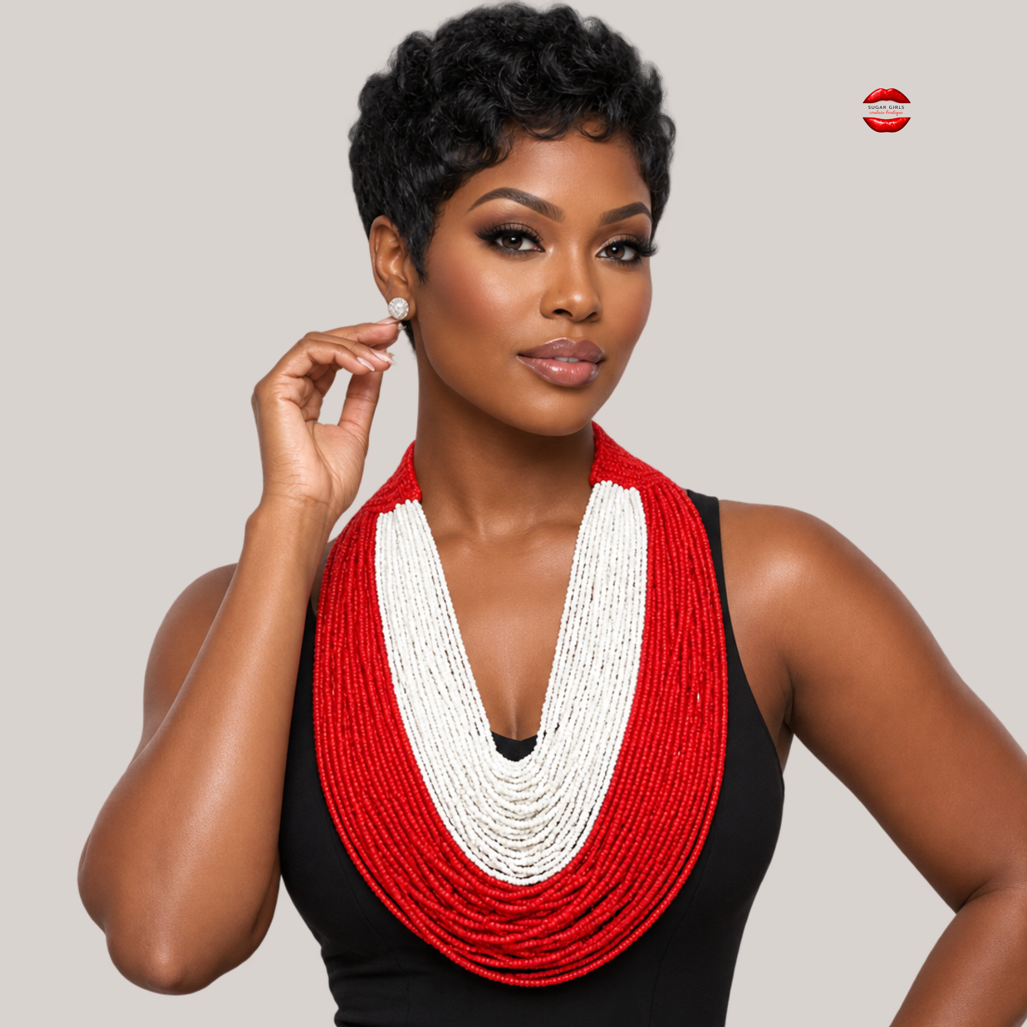 100 STRAND RW NECKLACE
