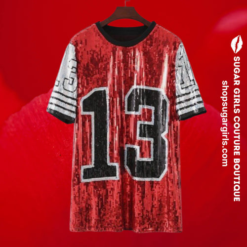 13 RED JERSEY