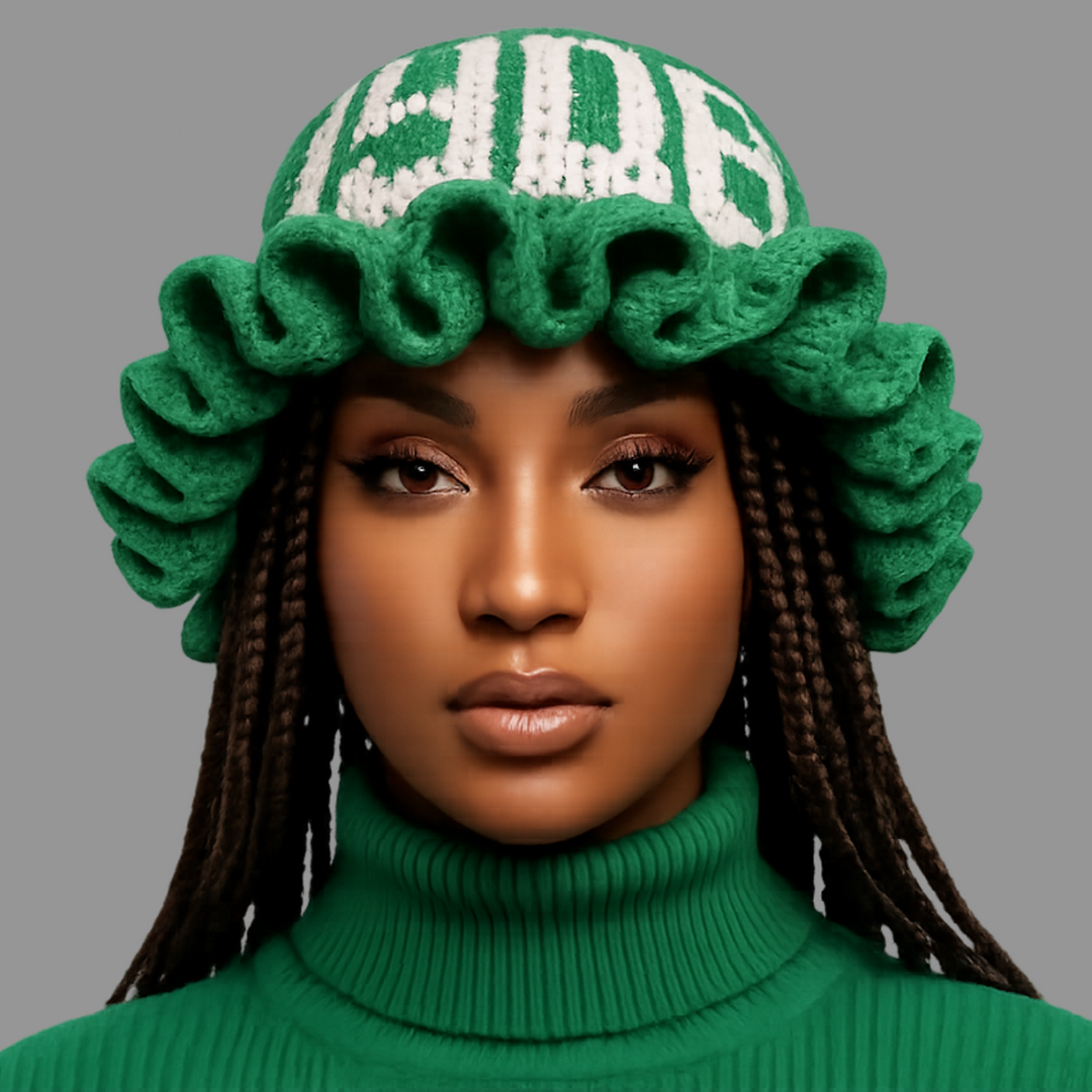 GRN CROCHET BUCKET HAT