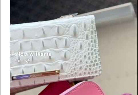WHITE ADY WALLET