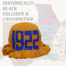 Load image into Gallery viewer, GLD CROCHET BUCKET HAT