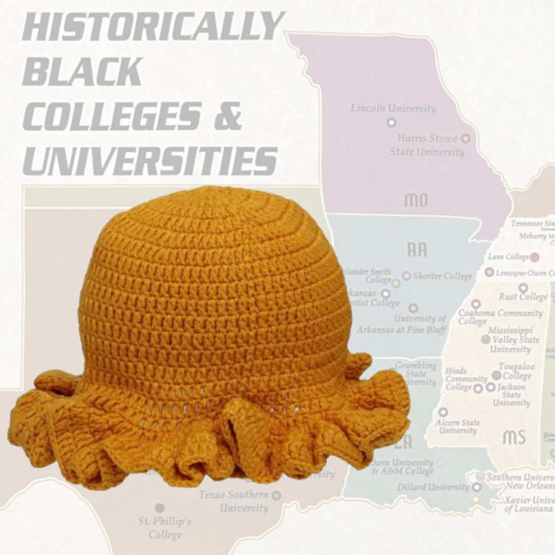 GLD CROCHET BUCKET HAT