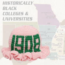 Load image into Gallery viewer, PINK CROCHET BUCKET HAT