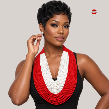 100 STRAND RW NECKLACE