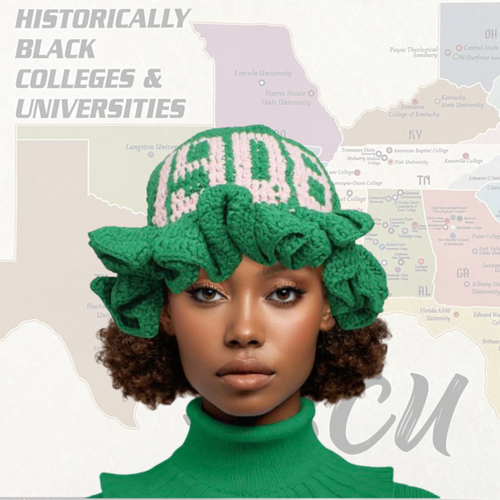 GREEN CROCHET BUCKET HAT