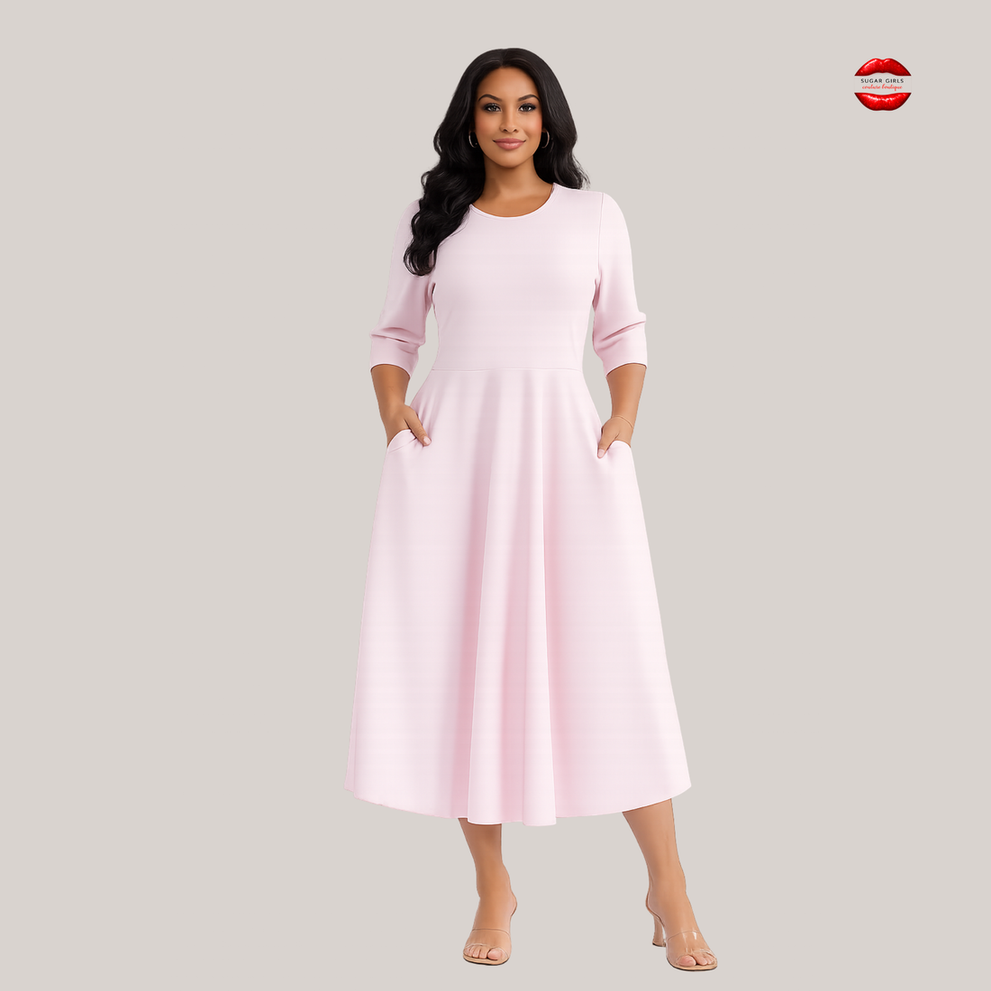 BLUSH PINK DRESS