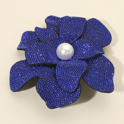 FLOWER BROOCH BL