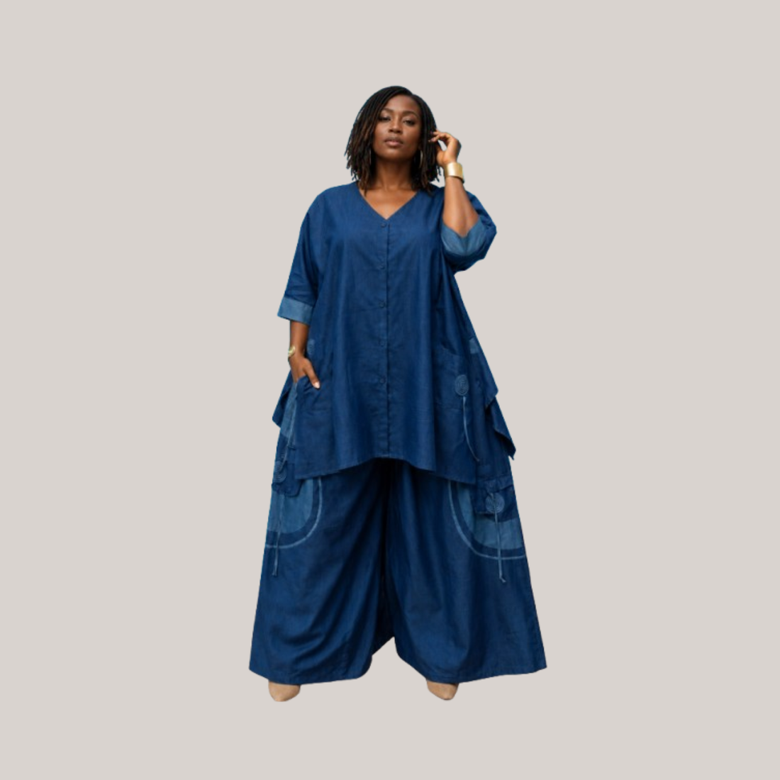DENIM DIVA SET
