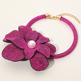 FLOWER NECKLACE PK