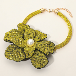 FLOWER NECKLACE GD