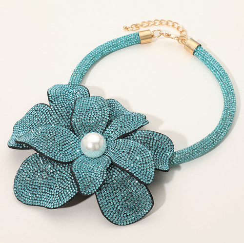 FLOWER NECKLACE TQ