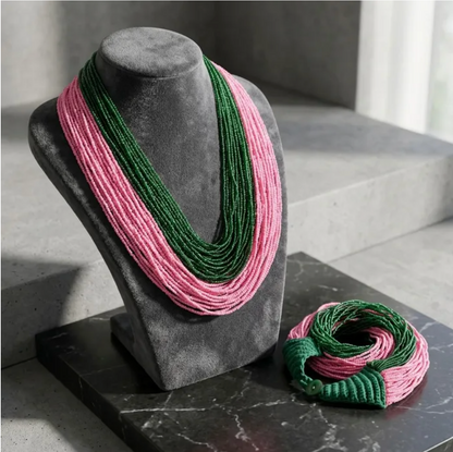 100-STRAND PG NECKLACE