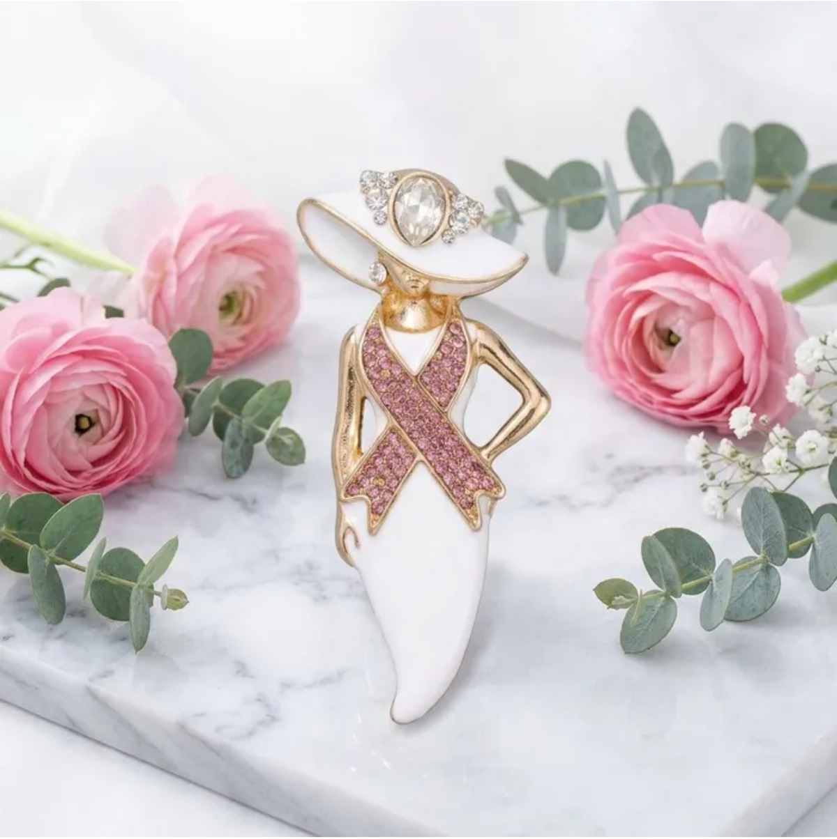 HOPE &amp; GRACE BROOCH