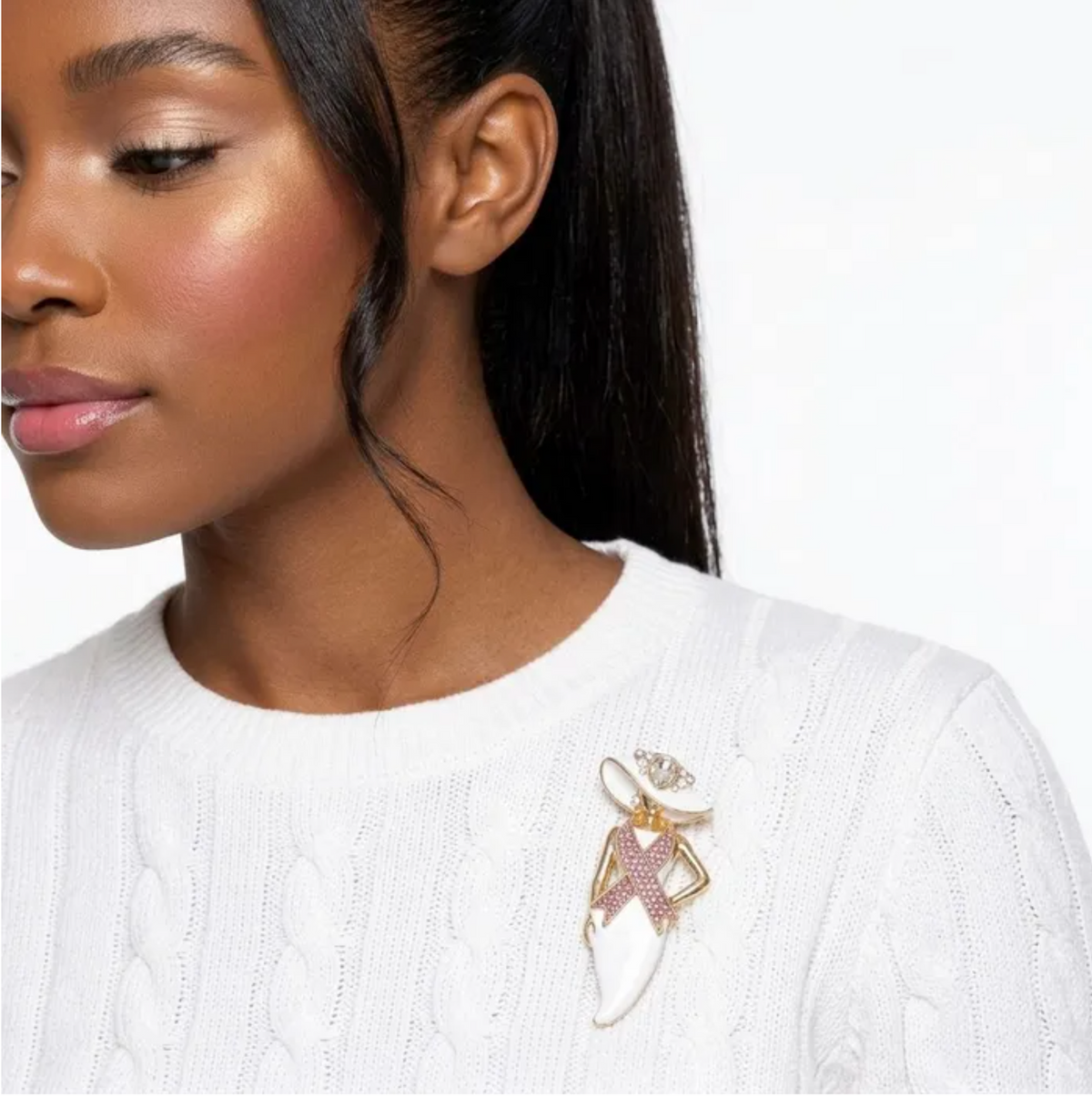 HOPE &amp; GRACE BROOCH