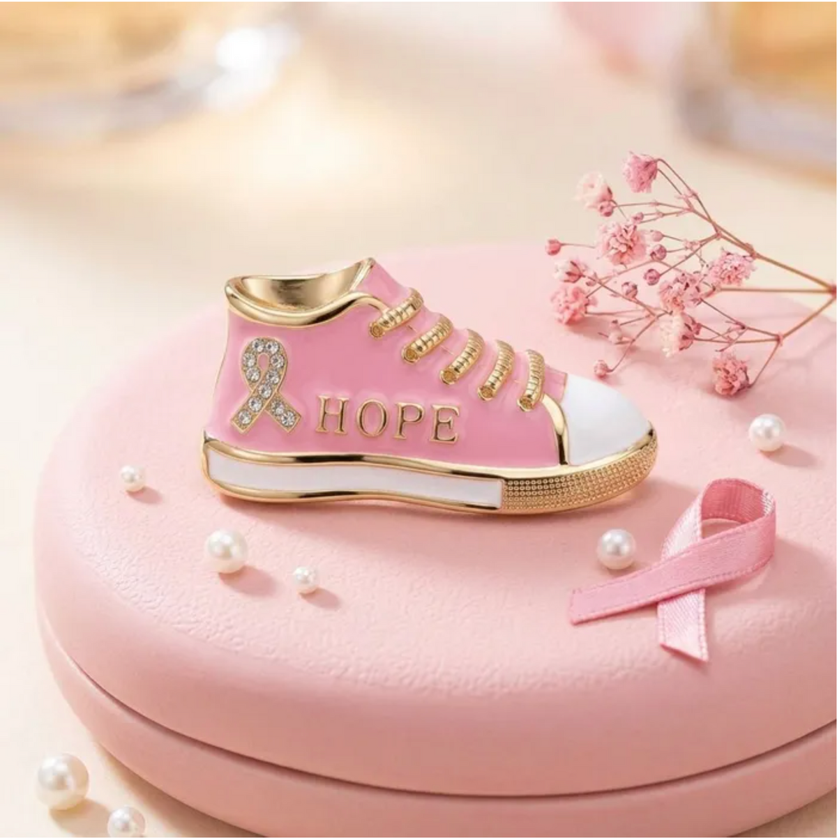 HOPE IN EVERY STEP BROOCH
