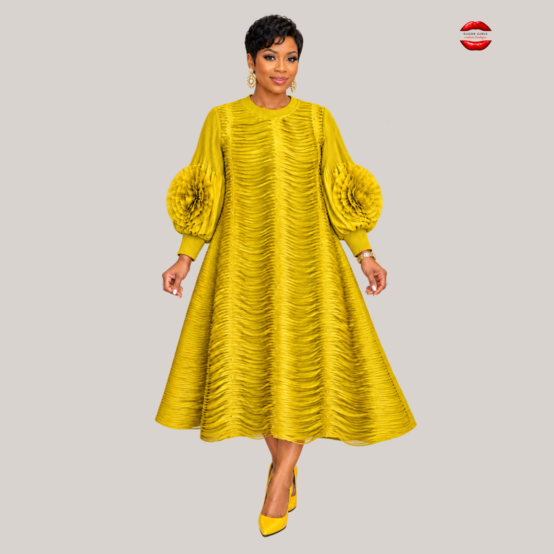 TRUDI BOUNCY DRESS