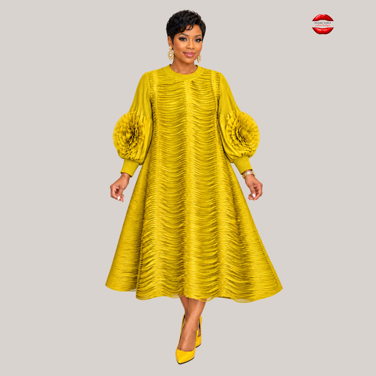TRUDI BOUNCY DRESS