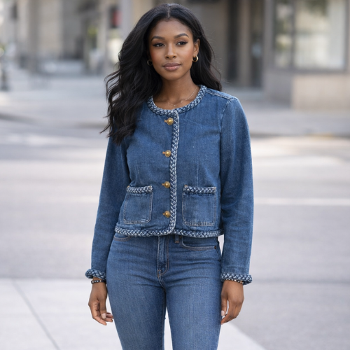 DENIM BLAZER