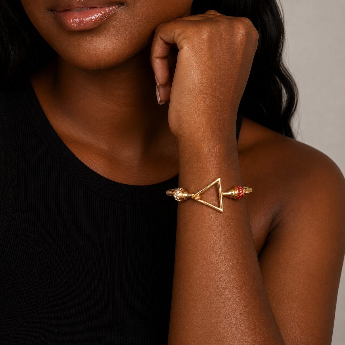GOLDEN TIES BANGLE