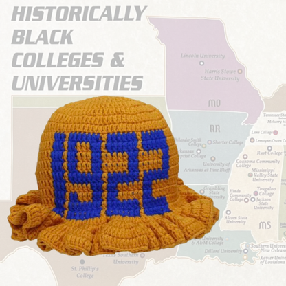 GLD CROCHET BUCKET HAT