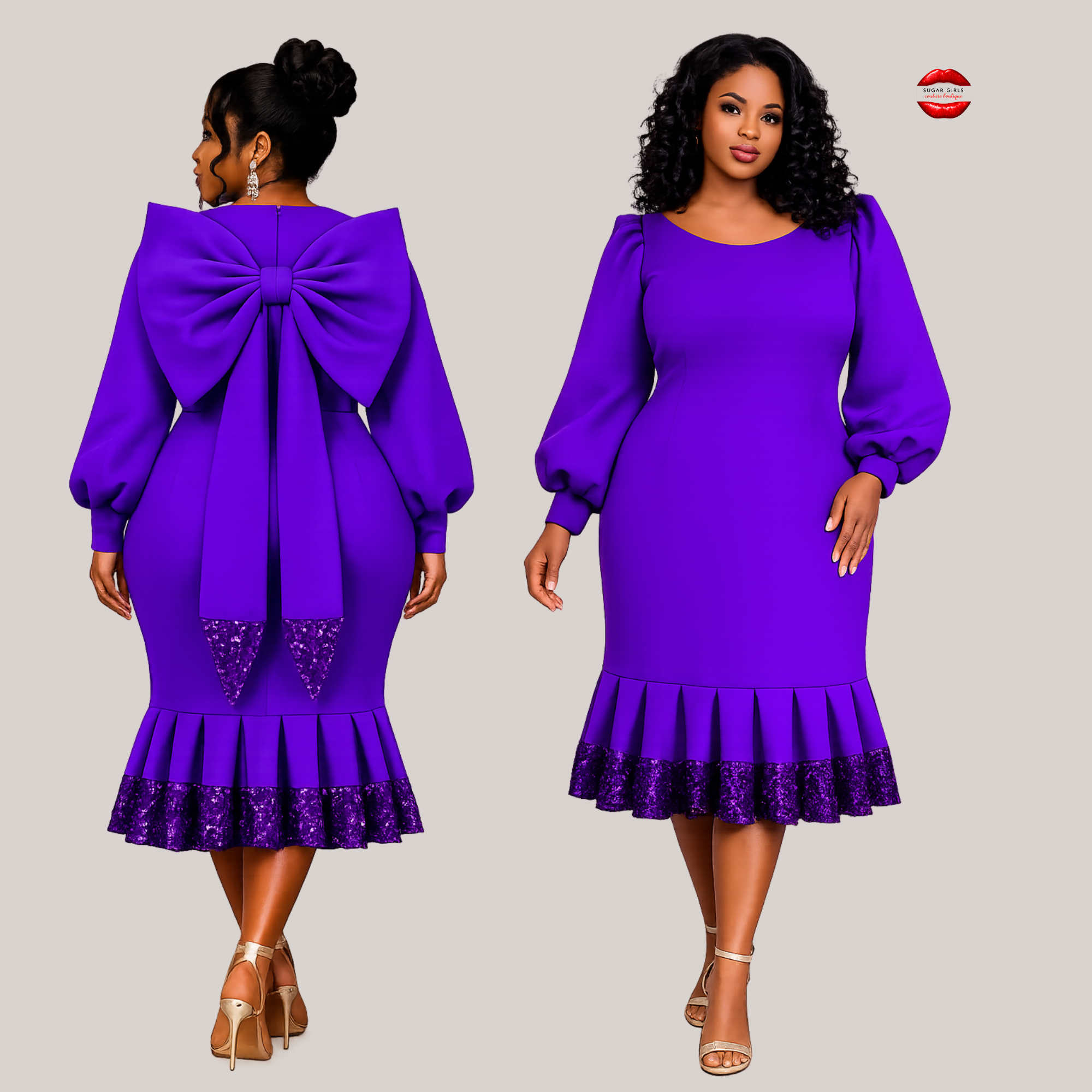 LYDIA BOW DRESS