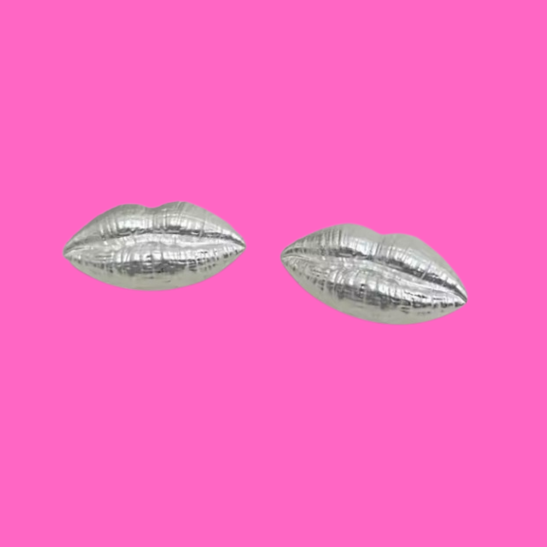 LIP STUDS SLVR